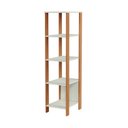 Ver imagem 2 de Estante Torre com 5 Prateleiras 33x135cm Estilo Industrial F28 Pradel Móveis