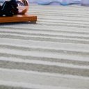 Ver imagem 5 de Tapete Katmandu Sala Quarto 200x300 Conforto Decorativo - Off White Palha e Bege