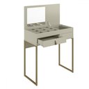 Ver imagem 2 de Penteadeira Industrial Lady 1 Gaveta Off White - Olivar Móveis