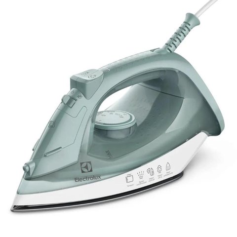 Ferro de Passar a Vapor Efficient 220V Verde
