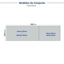 Ver imagem 7 de Cozinha Planejada 3 Peças sem Tampo Marselha CabeCasa MadeiraOriginals Branco