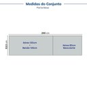 Ver imagem 7 de Cozinha Modulada 3 Peças sem Tampo Marselha CabeCasa MadeiraOriginals