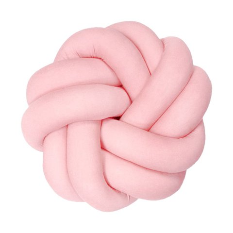 Almofada de Nó Circle:Rosa Claro