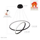 Ver imagem 2 de Lustre Pendente Luminária Nitrolux Lp-402p 48w 3 em 1