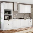 Ver imagem 1 de Cozinha Completa 04 Peças Com Aéreo 03 Portas Americana Branco