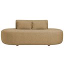 Ver imagem 3 de Sofá Orgânico Horizonte 3 Lugares 210cm Bouclé Camel - Nexta Casa
