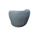 Ver imagem 2 de Poltrona Porto com Base Giratoria Couro Legitimo:512