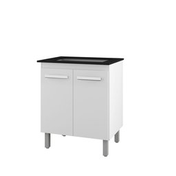 Balcão Gabinete para Cooktop 4 Bocas Branco - 2