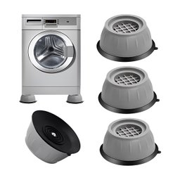 Pés Estabilizadores de Móveis Cama Sofá Máquina de Lavar:cinza - 1