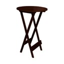 Ver imagem 1 de Mesa De Madeira Bistrô Imbuia - Marrom