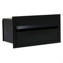 Ver imagem 1 de Caixa de Correios Jornal Tamanho 15,5x31,5x12cm Preto