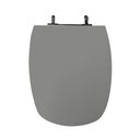 Ver imagem 1 de Assento Sanitário Poliéster para Louça Monte Carlo (deca) Aço (reb. Oculto) Cinza Vip