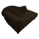 Ver imagem 2 de Recamier Diana 140cm Lado Direito Corano Marrom