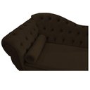 Ver imagem 3 de Recamier Diana 140cm Lado Direito Corano Marrom