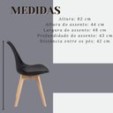 Ver imagem 7 de Mesa Compacta Tampo em MDF Tx 90cm & Cadeiras Leda Almofadas Ergônomicas