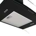 Ver imagem 3 de Coifa de Parede 70cm Vidro Curvo Clean 127v Fogatti Preto