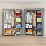 Guarda Roupa Closet Dobrável Organizador com Capa de Tecido - 4