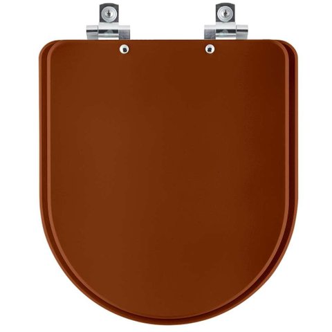 Assento Sanitário Soft Close Carrara Caramelo para Vaso Deca