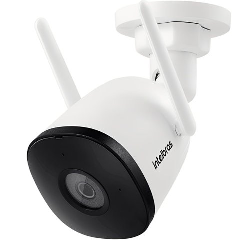 Câmera Inteligente Externa com Wifi Full Hd Im5 360° Branca - 4565511 - Intelbras Câmera Inteligente