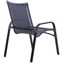 Ver imagem 3 de 4 Cadeiras Emily e Mesa Roma com Tampo Ripado para Área e Piscina