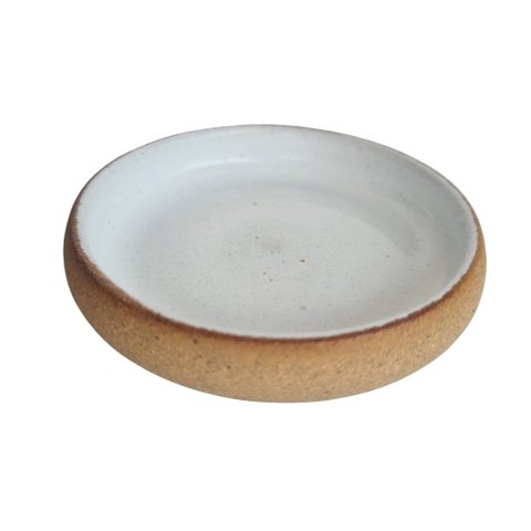 Mini Bowl de cerâmica artesanal para petiscos Branco