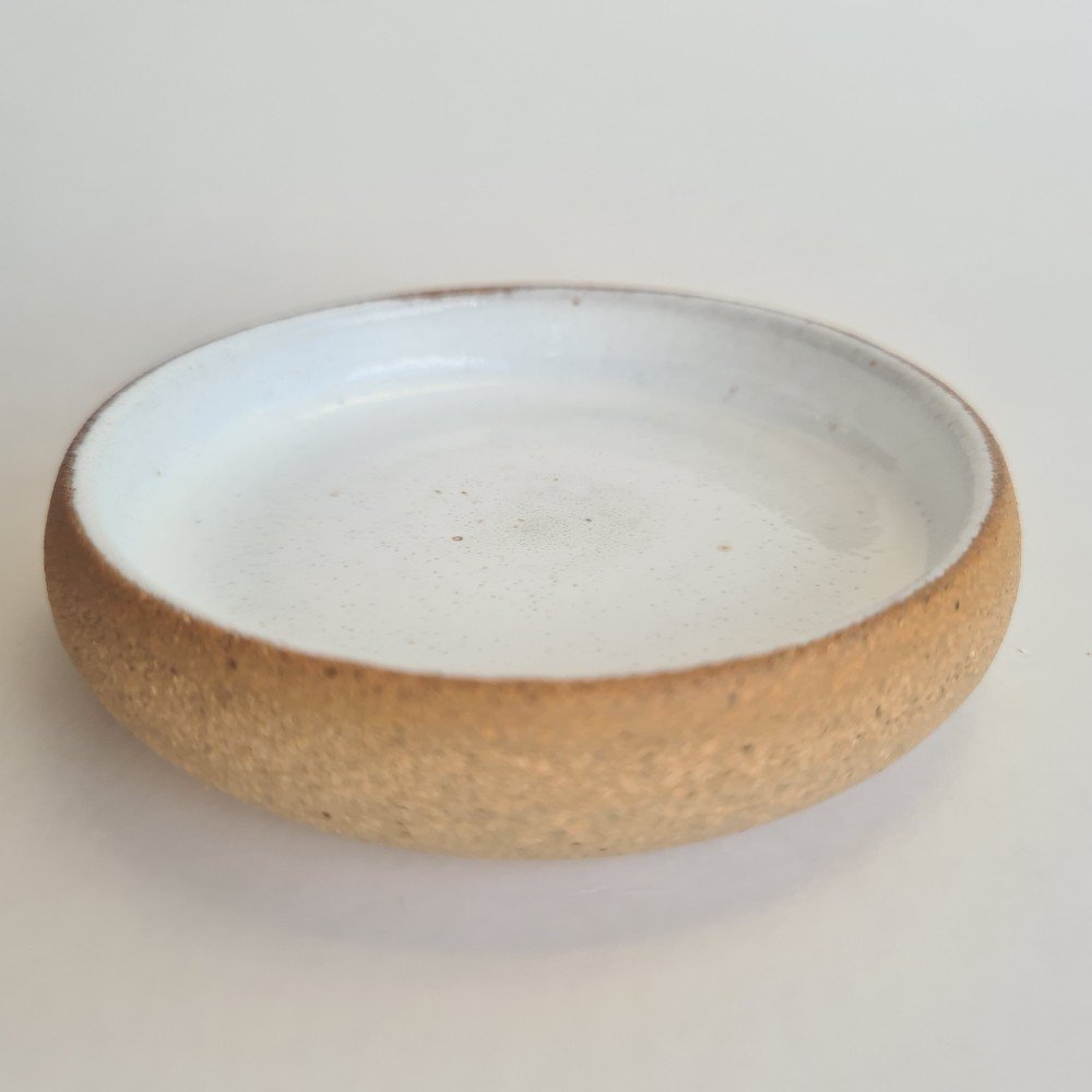 Mini Bowl de cerâmica artesanal para petiscos Branco - 10