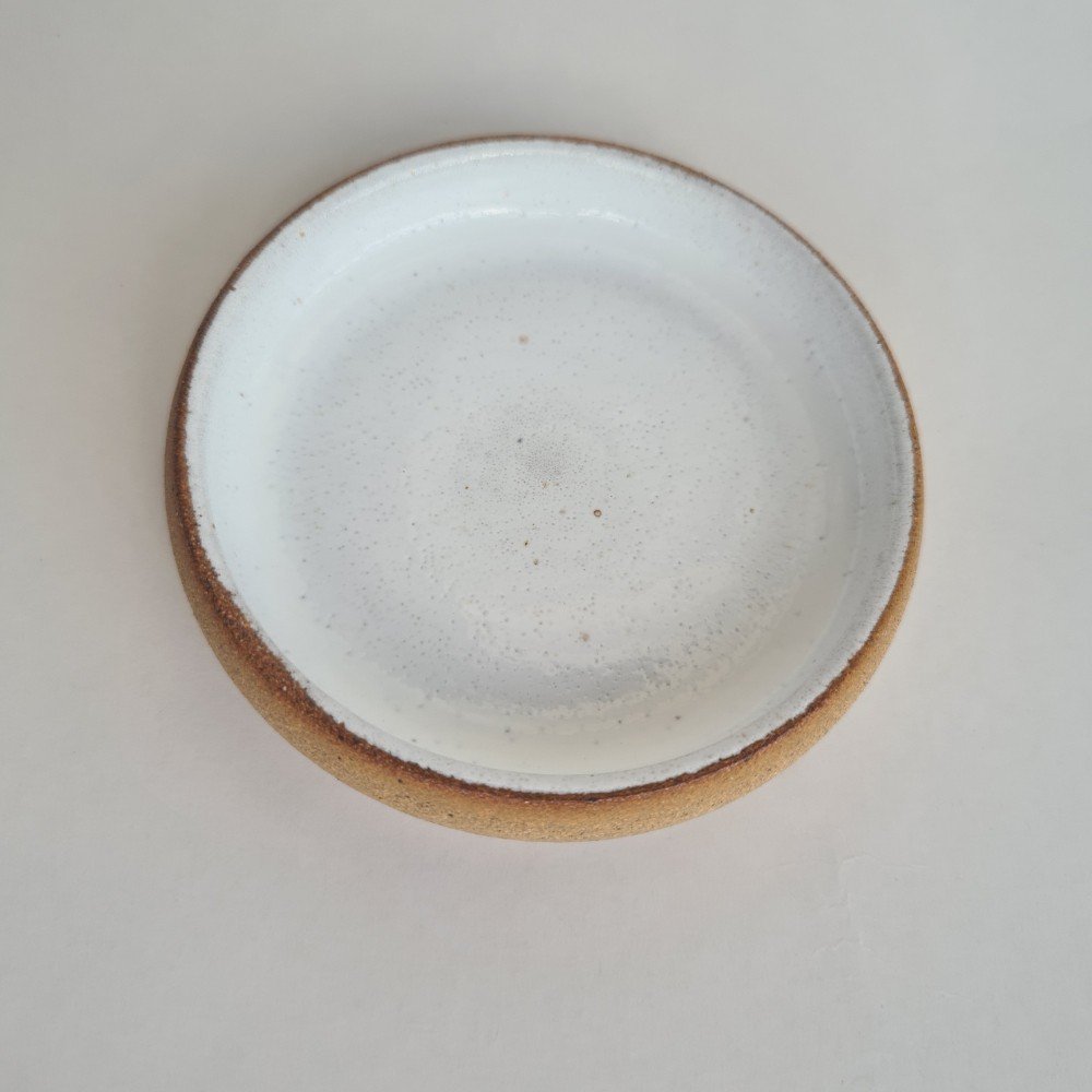 Mini Bowl de cerâmica artesanal para petiscos Branco - 3