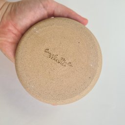Mini Bowl de cerâmica artesanal para petiscos Branco - 8