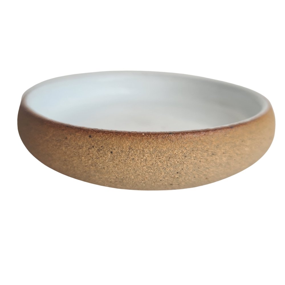 Mini Bowl de cerâmica artesanal para petiscos Branco - 2