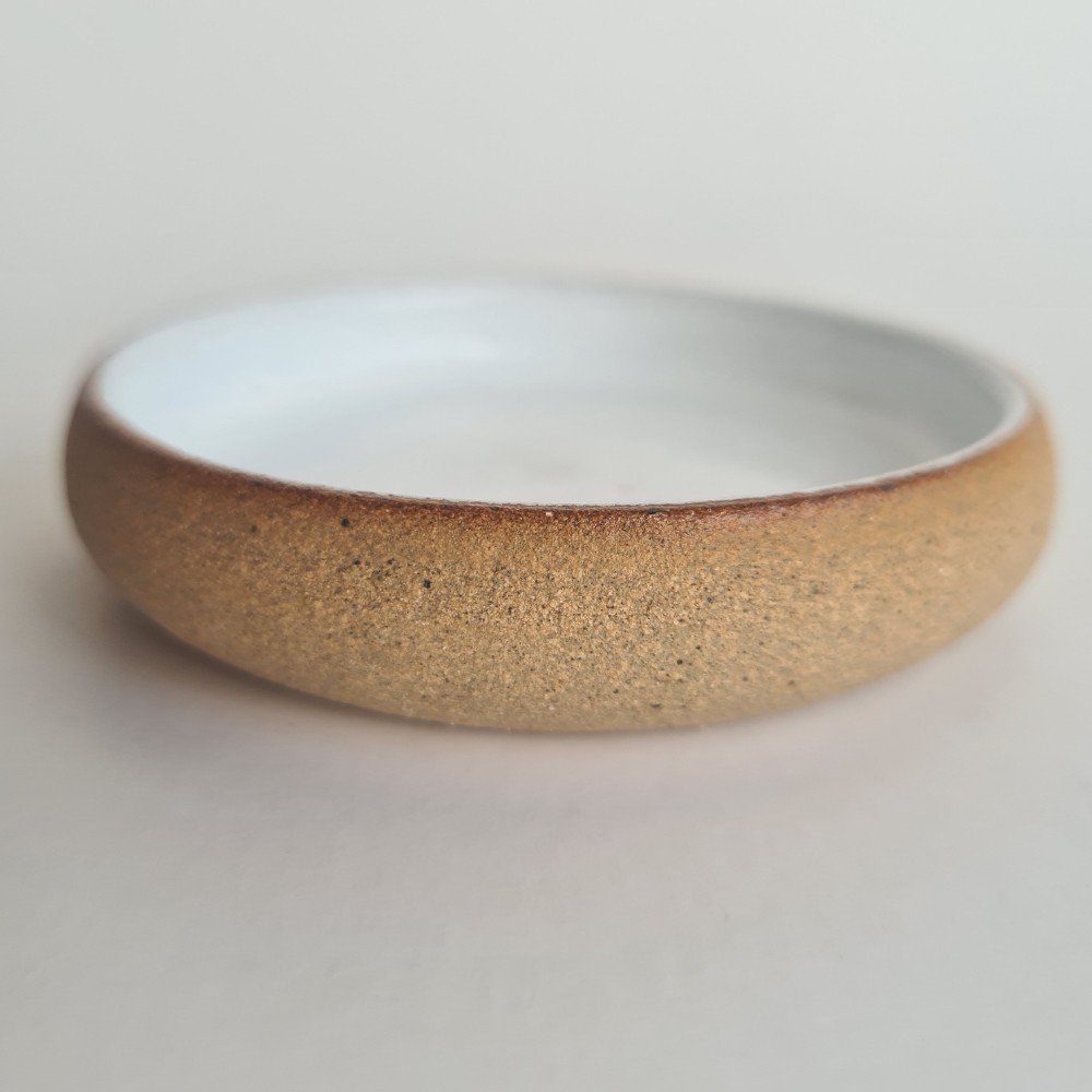 Mini Bowl de cerâmica artesanal para petiscos Branco - 4