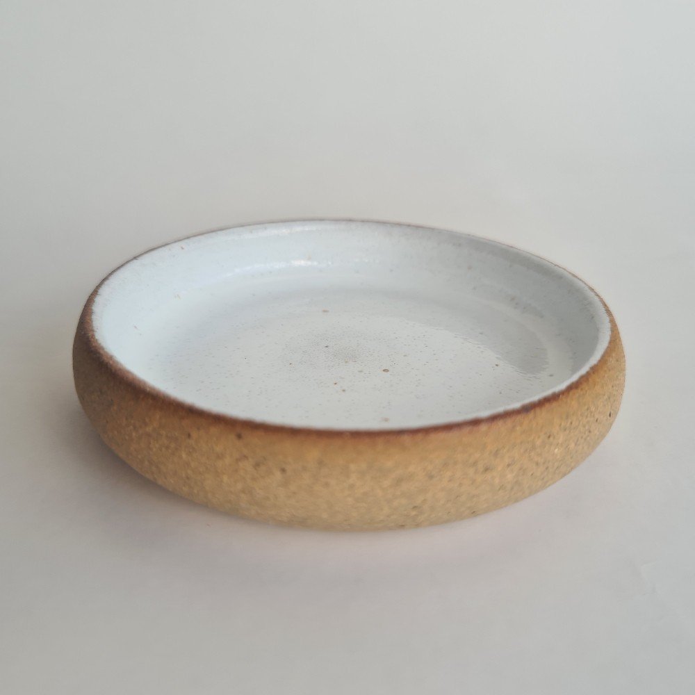 Mini Bowl de cerâmica artesanal para petiscos Branco - 5