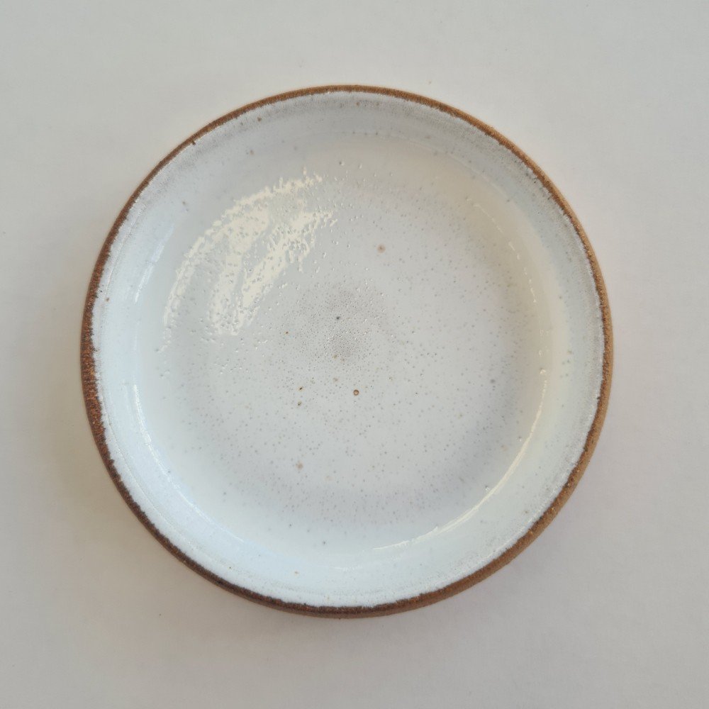 Mini Bowl de cerâmica artesanal para petiscos Branco - 9