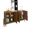 Ver imagem 4 de Buffet Lizz 190 Cm Cor:cedro