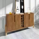 Ver imagem 2 de Buffet Lizz 190 Cm Cor:cedro
