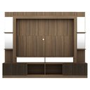 Ver imagem 6 de Estante com Suporte Tv 65" Prateleiras C/ Espelho Oslo Multimóveis V3385