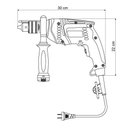 Ver imagem 2 de Furadeira de Impacto 600 W 1/2 220 V para Uso Profissional com Empunhadura Auxiliar Velo