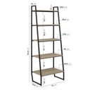 Ver imagem 3 de Conjunto 2 Peças Escrivaninha Industrial com Estante Concept CabeCasa MadeiraOriginals