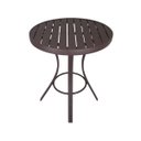 Ver imagem 1 de Mesa de Centro Emily com Tampo Ripado em Alumínio - Área, Jardim, Edícula, Piscina, Decoração - Pret