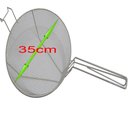 Ver imagem 3 de Cesto para Fritura Fritadeira Peneira Reforçado N 35 Cm