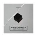 Ver imagem 3 de Nicho 80x23x18 Branco com Portas de Acrílico e Puxador