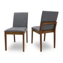 Ver imagem 1 de Kit com 2 Cadeiras de Jantar Liana - 2136 Mmj-as As-castanho Claro As-520