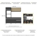 Ver imagem 4 de Armário de Cozinha Compacta 3 peças MP3695.898 Veneza Preto