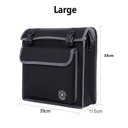 Ver imagem 6 de Bolsa Porta Ferramentas Mochila Eletricista Mala Dupla Maleta Ombro Pedreiro Organizador Reforcado