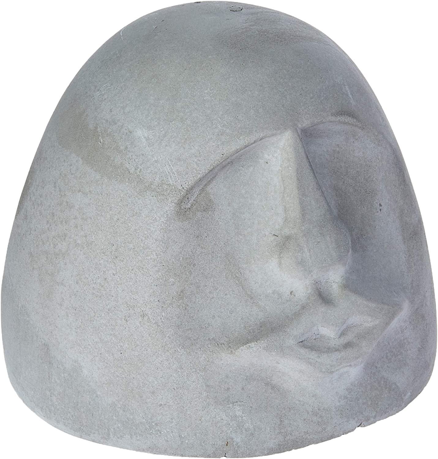 Ornamento De Cimento Face Pequeno Decorglass Multicolor Home Glass 19055 - 1