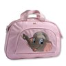 Kit Bolsas Maternidade Trançadinho Elefantinha Rosa - 2 Modelos - 2