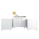 Ver imagem 3 de Quarto de Bebê para Gêmeos com 2 Berços e Cômoda Retrô 100% MDF