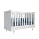 Ver imagem 7 de Conjunto para Quarto de Bebê com Cômoda 1 Porta 4 Gavetas e Berço Mini Cama Retrô Yescasa