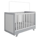 Ver imagem 5 de Conjunto para Quarto de Bebê com Cômoda 1 Porta 4 Gavetas e Berço Mini Cama Retrô 