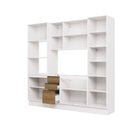 Ver imagem 3 de Cozinha Compacta Celeste Kappesberg 100% Mdf Branco/nogueira 240cm