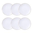 Ver imagem 1 de Jogo de Pratos Sobremesa Rústico 6 Peças 21 Cm Porcelana Decorada Tramontina